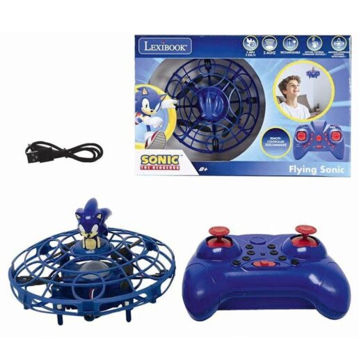 Sonic The Hedgehog Flying radio control helicopter