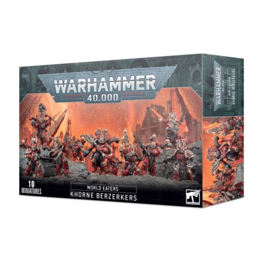 Warhammer 40K World Eaters Khorne Berserkers