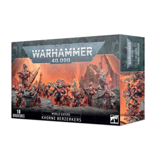 Warhammer 40K World Eaters Khorne Berserkers Warhammer 40K World Eaters Khorne Berserkers