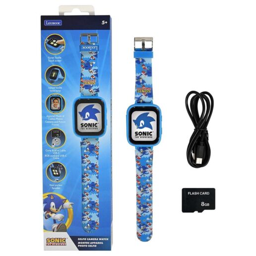 Sonic The Hedgehog digital watch with camera