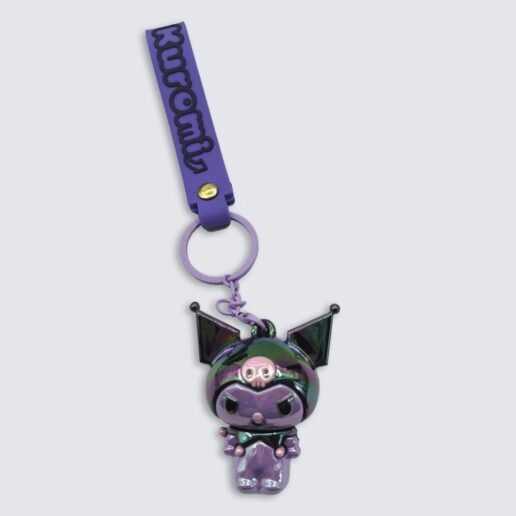 Hello Kitty Kuromi keychain