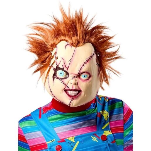 Chucky adult vinyl mask