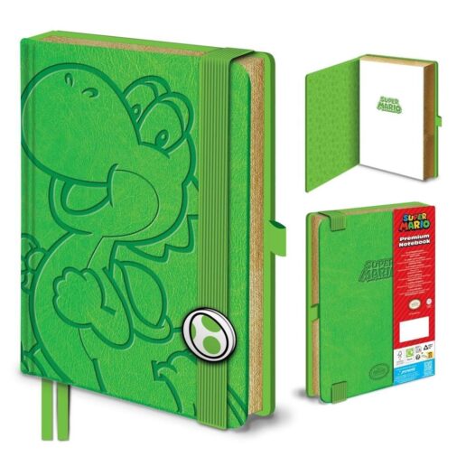 Super Mario Yoshi A5 notebook