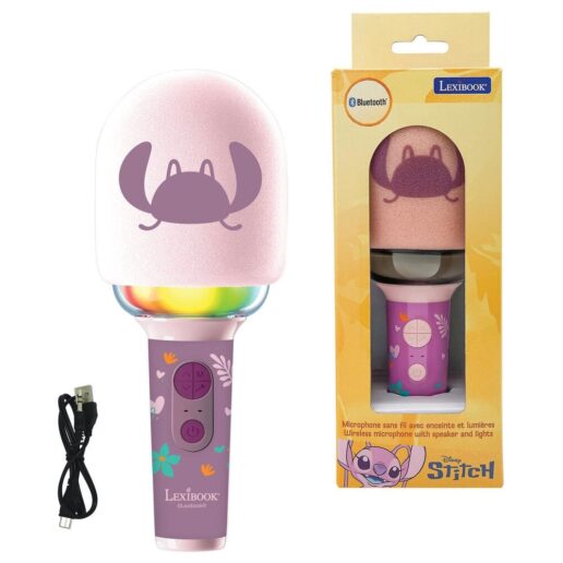 Disney Stitch Angel Karaoke Microphone