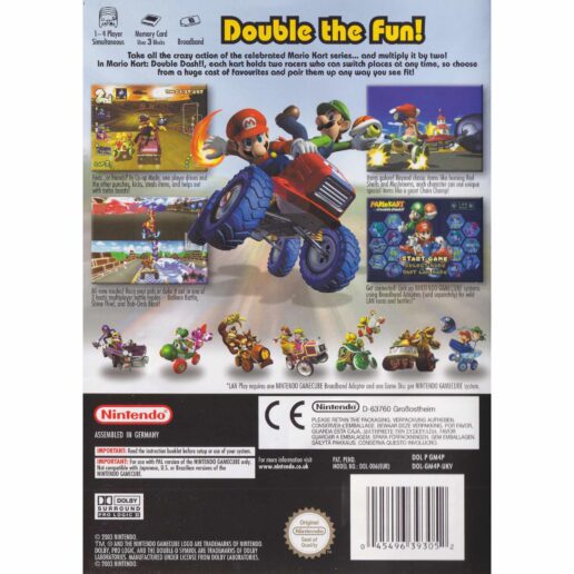 Mario Kart Double Dash Nintendo Gamecube (Begagnad)