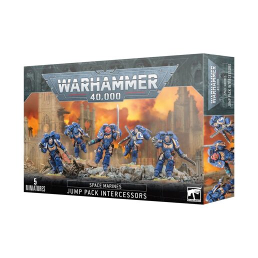 Warhammer 40K Space Marines Jump Pack Intercessors Squad