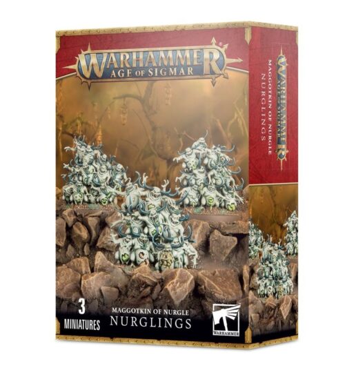 Warhammer AoS Maggotkin Nurglings Warhammer AoS Maggotkin Nurglings