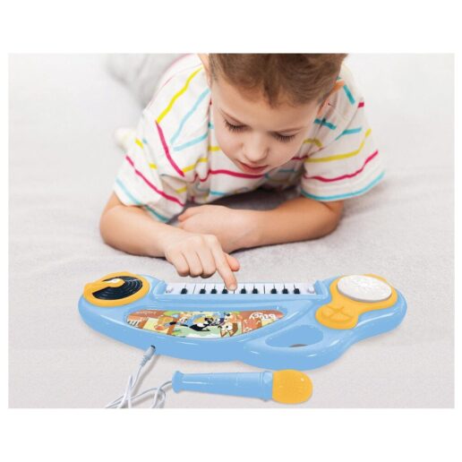 Bluey electronic keyboard with lights