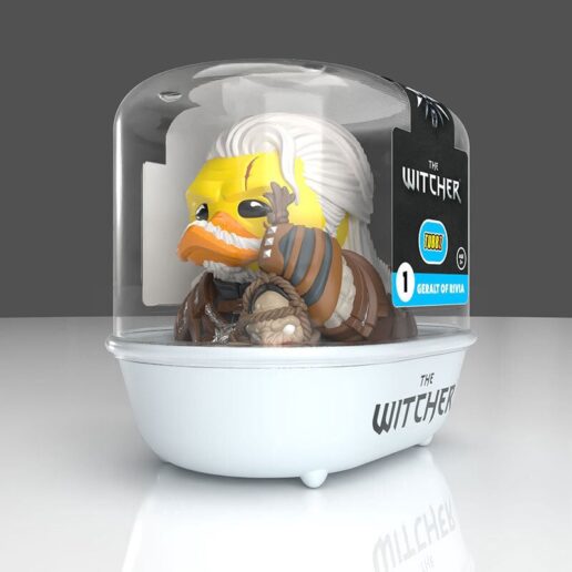 The Witcher Geralt of Rivia Rubber Duck figure 9cm