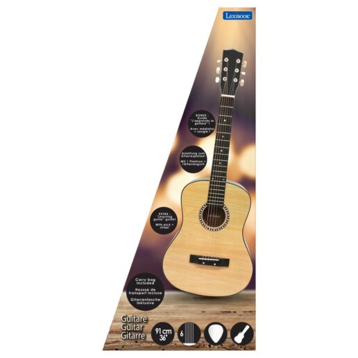 91cm wooden acoustic guitar