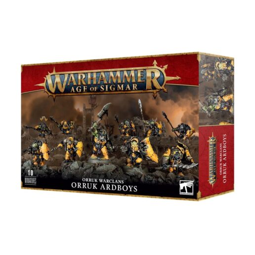 Warhammer AoS Orruk Warclans Orruk Ardboyz