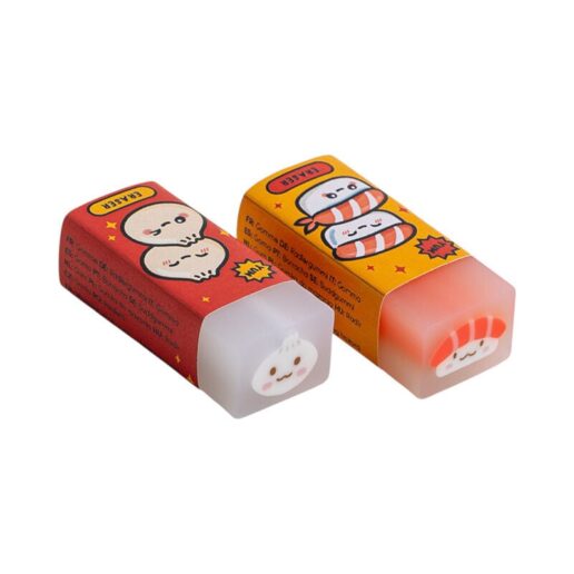 Bao House Bao Foodiemals Bun & Sushi assorted eraser
