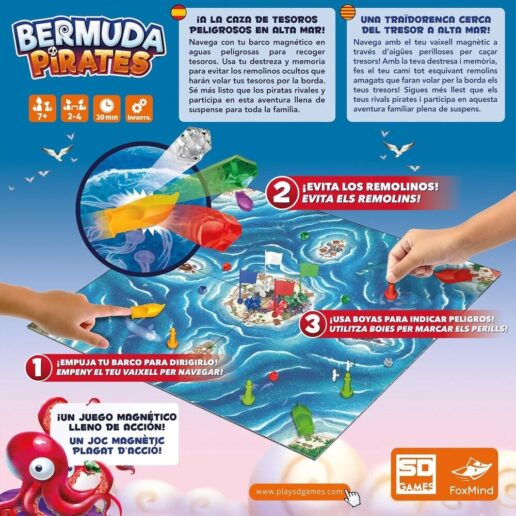 Spanish Bermuda Pirates board game
