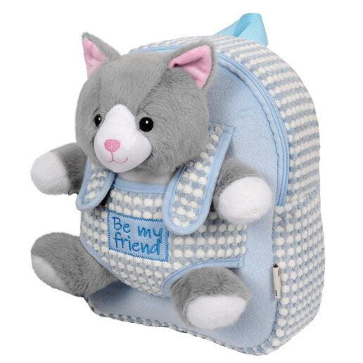 Cat plush + backpack 27cm