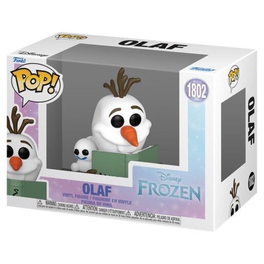 POP figure Disney Frozen Olaf Reading Book