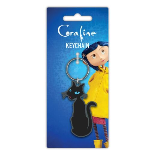 Coraline The Cat keychain