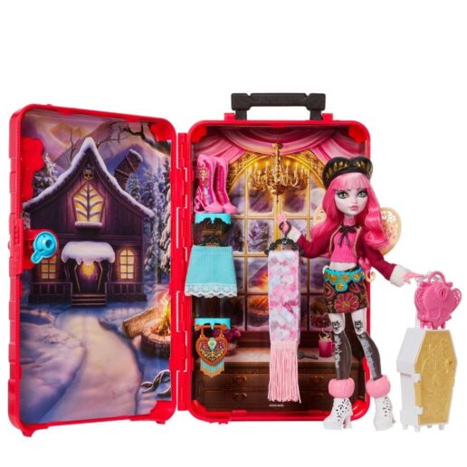 Monster High Skulltimate Secrets Cupid Asteria doll and wardrobe