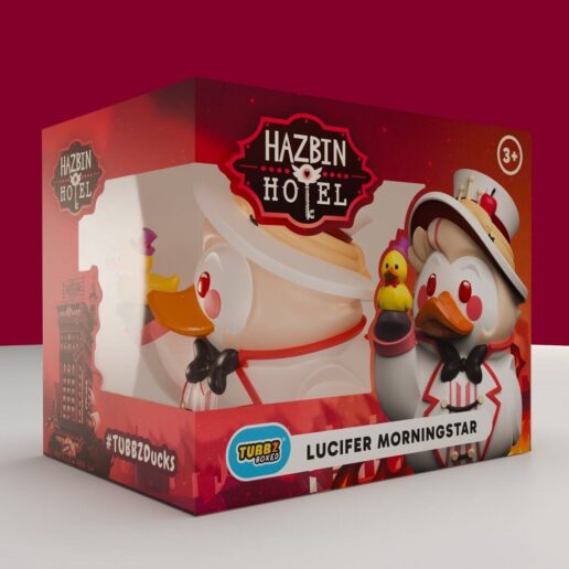 Hazbin Hotel Lucifer Morningstar Rubber duck figure 9cm