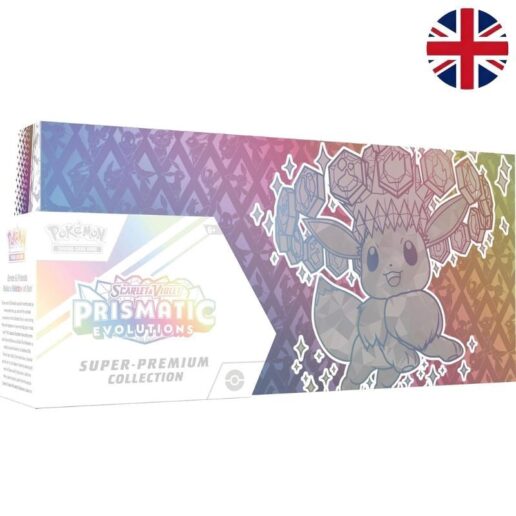 English Pokemon Prismatic Evolutions card game box