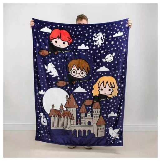 Harry Potter Hogwarts 2 in 1 blanket cushion