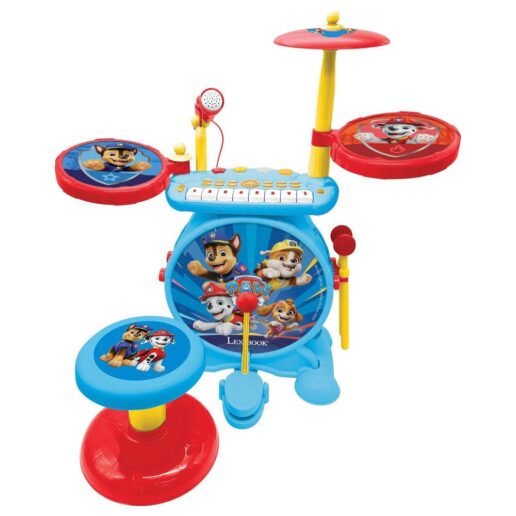 Paw Patrol Light-up electronic drum set with seat