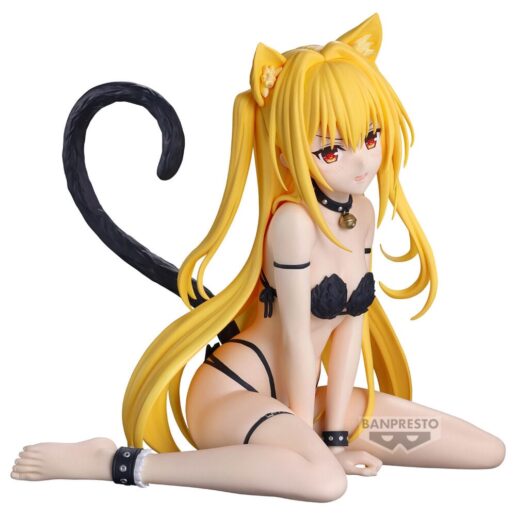 To Loveru Darkness Konjiki no Yami Sitting Nyarls Collection figure 13cm