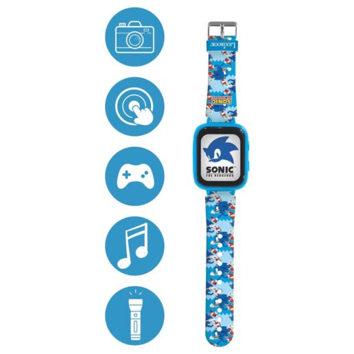 Sonic The Hedgehog digital watch with camera