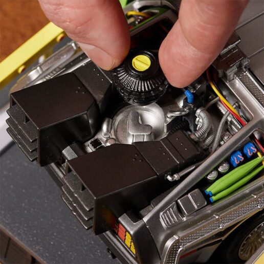 Back to the Future DeLorean Advent Calendar figure