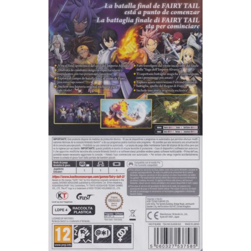 Fairy Tail 2 Nintendo Switch