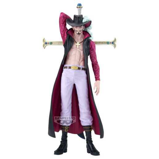 One Piece The Anime Dracule Mihawk figure 34cm