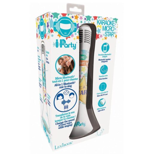 iParty wireless karaoke microphone