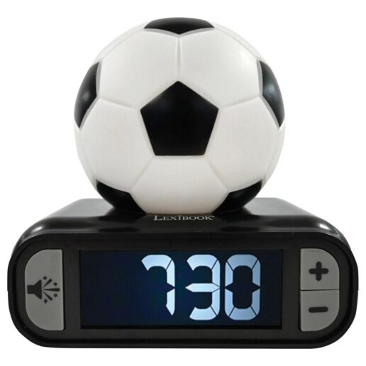 Soccer 3D night light digital alarm clock