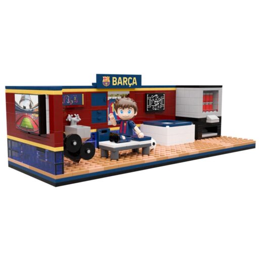 FC Barcelona dressing room set with figure 439pcs