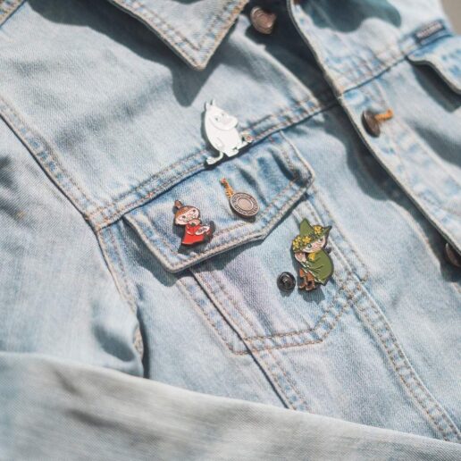 Moomin set of 4 pins