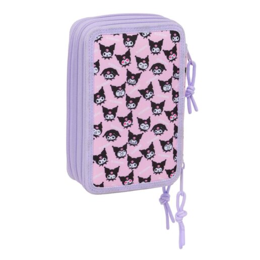 Hello Kitty Kuromi triple pencil case 37pcs