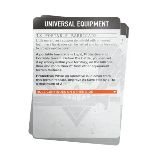 Kill Team Datacards Scout Squad English