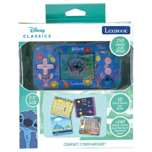 Disney Stitch Cyber Arcade pocket console