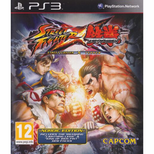Street Fighter X Tekken Nordic Edition Playstation 3 PS3 Nordic (Begagnad)