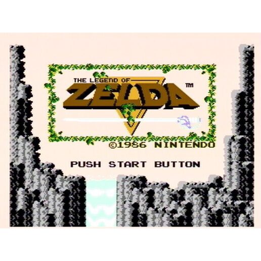 The Legend of Zelda Nintendo NES (Begagnad)