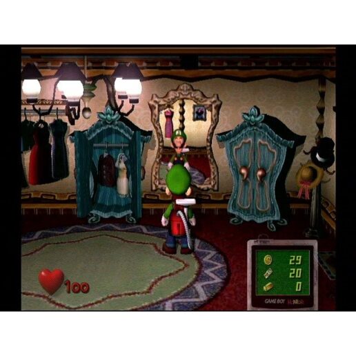 Luigis Mansion Nintendo Gamecube (Utan manual, Begagnad)
