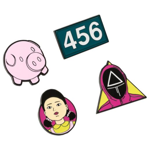 Squid Game set of 4 pins