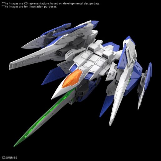 MGSD 00 Raiser Mobile Suit Gundam 00 Master Grade SD Model Kit
