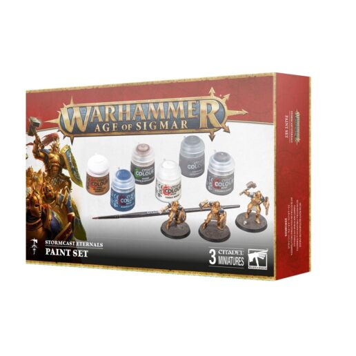 Warhammer AoS Stormcast Eternals Paints Set