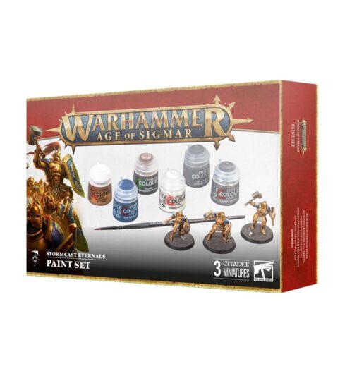 Warhammer AoS Stormcast Eternals Paints Set Warhammer AoS Stormcast Eternals Paints Set