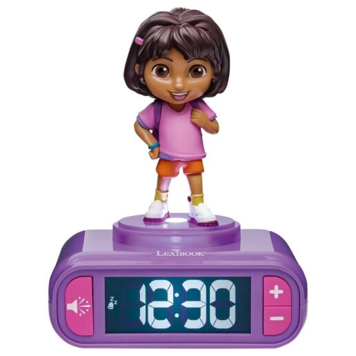 Dora the Explorer alarm clock with night light