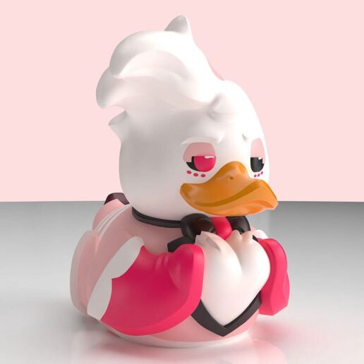 Hazbin Hotel Angel Dust Rubber Duck figure 9cm
