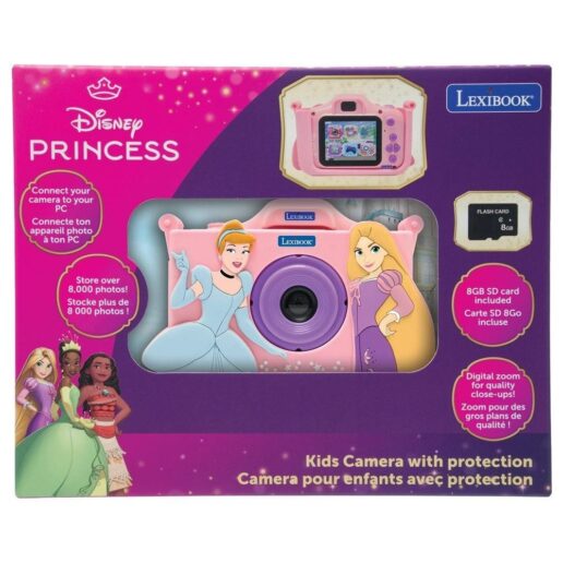 Disney Princess Kids digital camera with protective cover