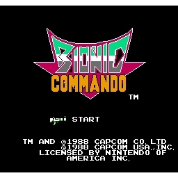 Bionic Commando Nintendo NES SCN (Begagnad)