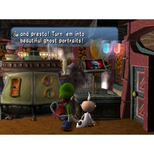 Luigis Mansion Nintendo Gamecube (Utan manual, Begagnad)