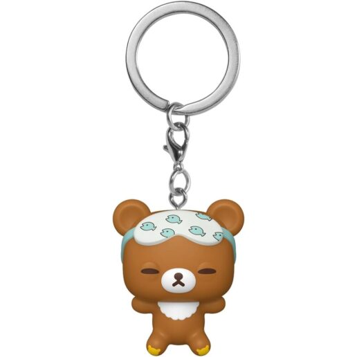 Pocket POP Keychain Rilakkuma Chairoikoguma